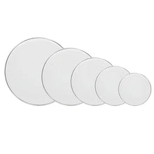 white drum skins