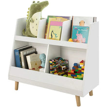 white storage shelf