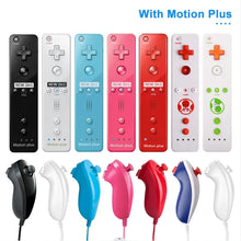 Wii Remote Controller Set with Motion Plus and Nunchuck for Nintendo Wii


