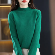 100% Pure Wool Half Neck Pullover Sweater for Men – Warm Winter Wear

