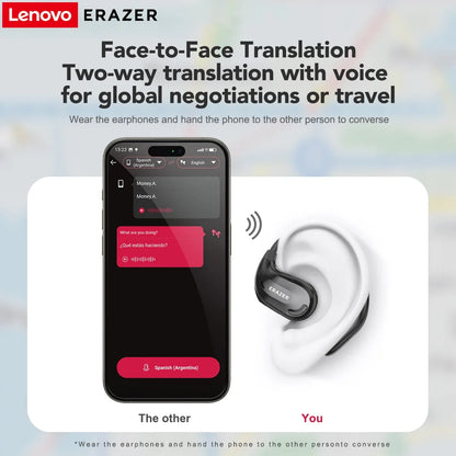 ERAZER XT66PRO Wireless Earbuds with 13-hour battery life and AI translator