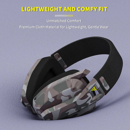 BINNUNE BW06 wireless gaming headset for PS5 with mic and Bluetooth support

