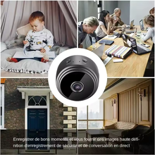 Compact Mini WiFi Security Camera for Indoor Surveillance

