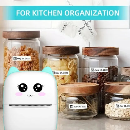 "Portable Thermal Sticker Printer for iOS, Android, and photo tags"
