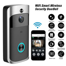 Wireless Smart Doorbell Camera with Night Vision for Home Security

