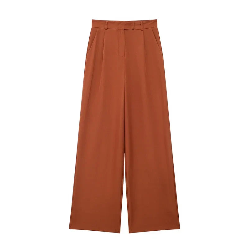 Classic Tailored High Waist Pants for Women in 6 Colors

