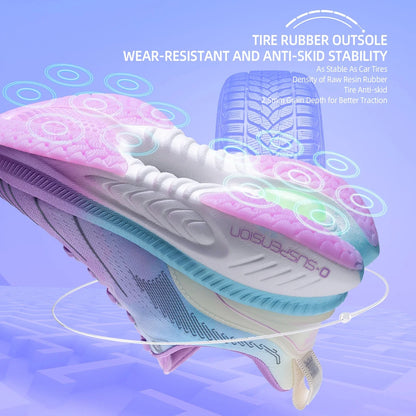 Women's Running Shoes | Breathable Athletic Sneakers for Jogging