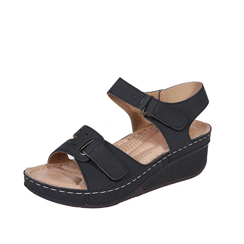 2024 New Sandals Shoes Women in soft slip-on open-toe design