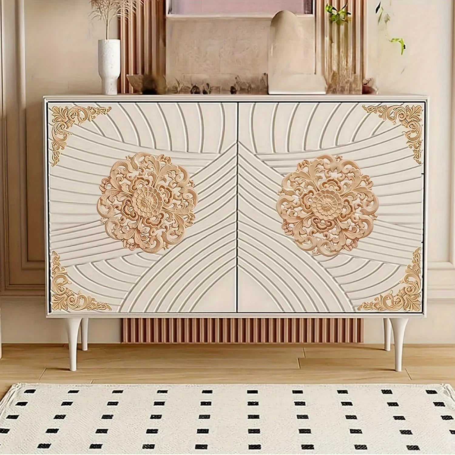 wood carved appliques