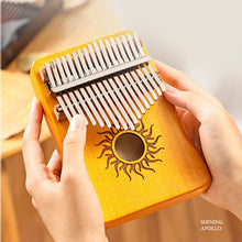 Hluru Kalimba Thumb Piano with 17 and 21 keys for beginners and music lovers

