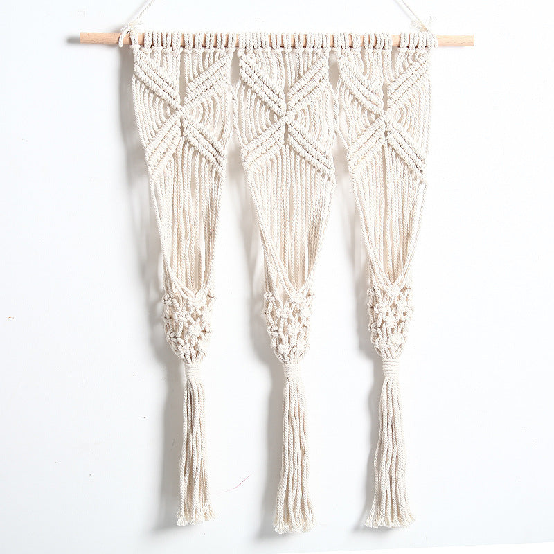woven flower holder