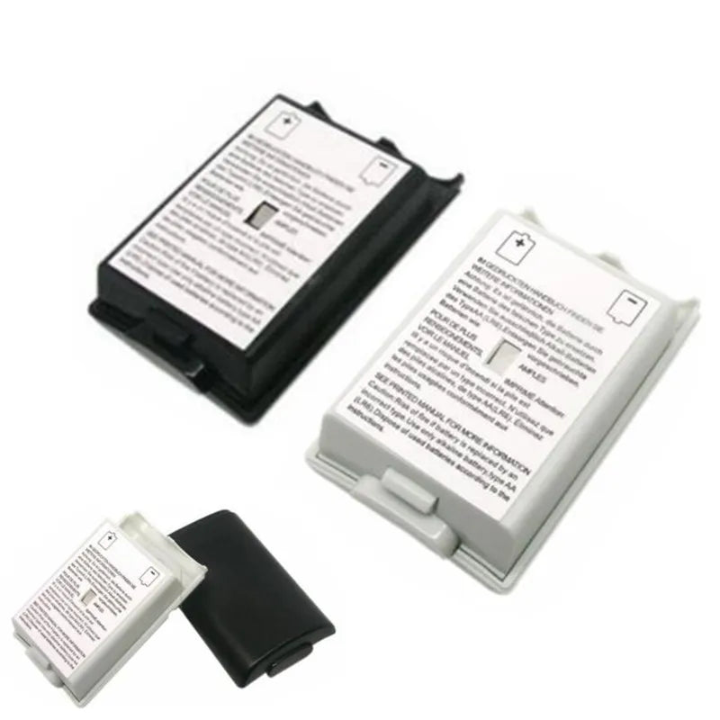 10pcs Xbox 360 battery cover replacement set with AA battery holder for wireless controller

