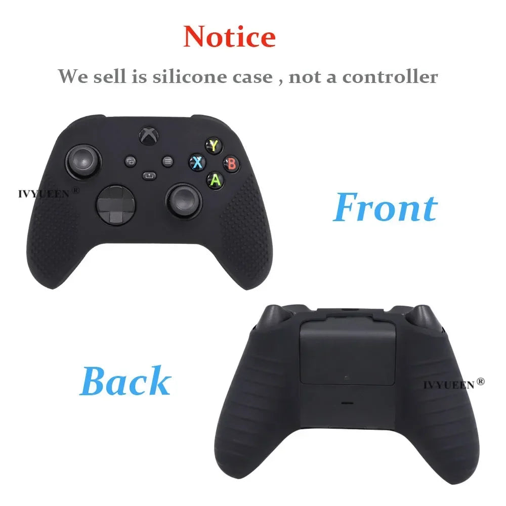 Protective Xbox Series X Controller Silicone Cover with Thumbstick Grips

