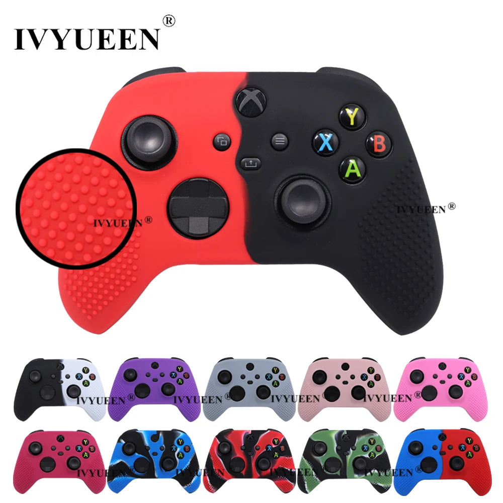 Protective Xbox Series X Controller Silicone Cover with Thumbstick Grips

