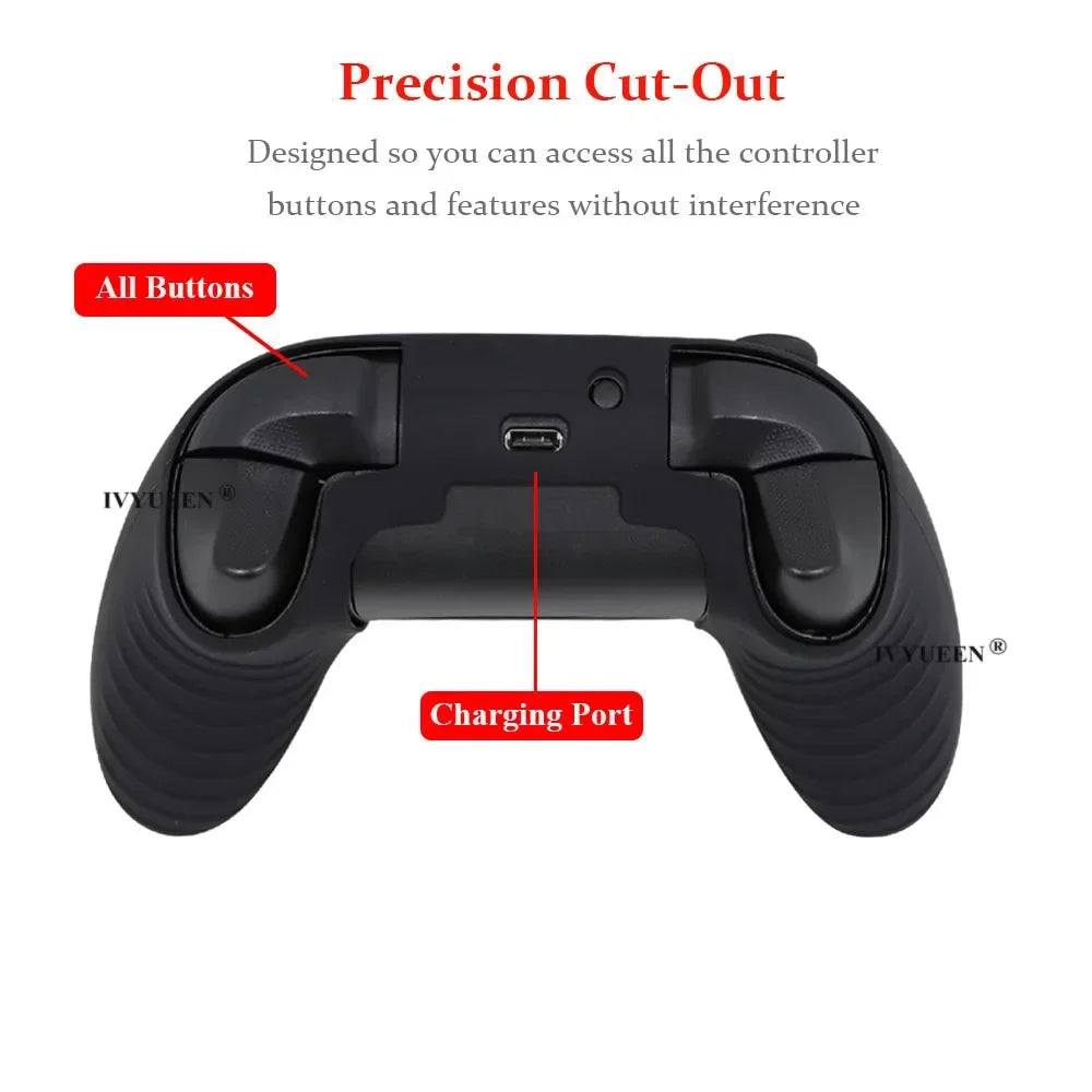 Protective Xbox Series X Controller Silicone Cover with Thumbstick Grips

