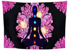 yoga room tapestry