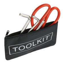 Waterproof Tool Waist Bag made of Oxford cloth with zipper pockets

